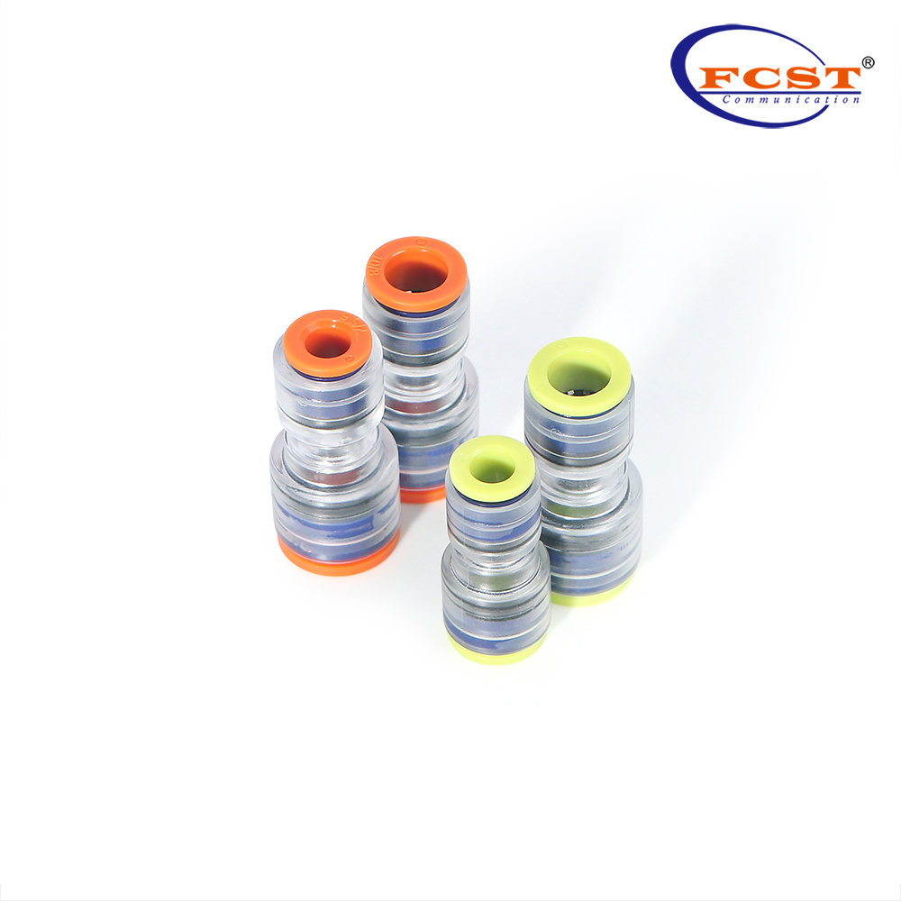 HDPE Micro Duct Staight Reducer Connector for Telcome Duct Connectors