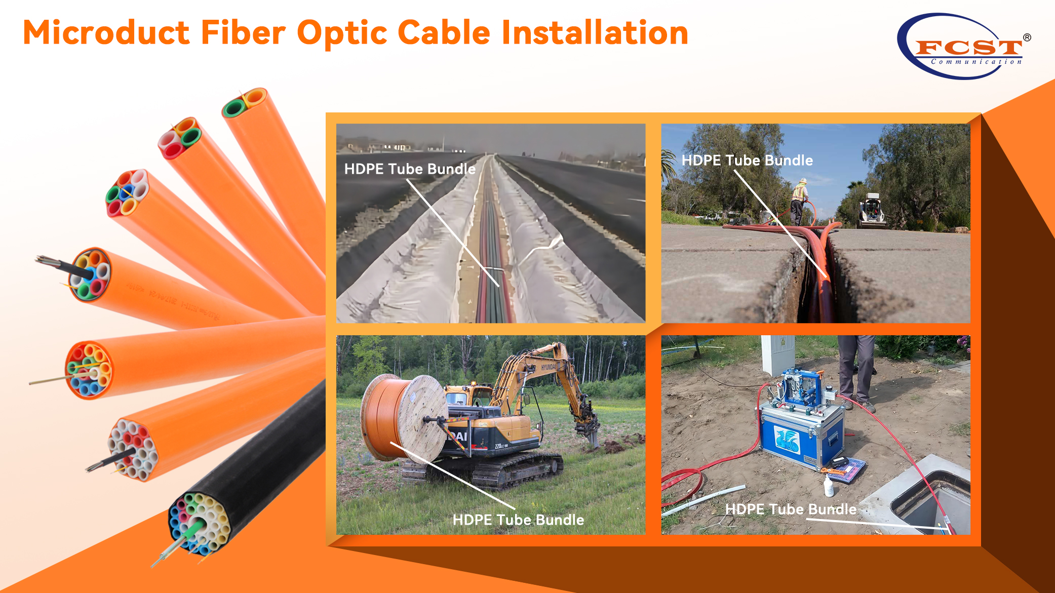 Microduct Fiber Optic Cable Installation