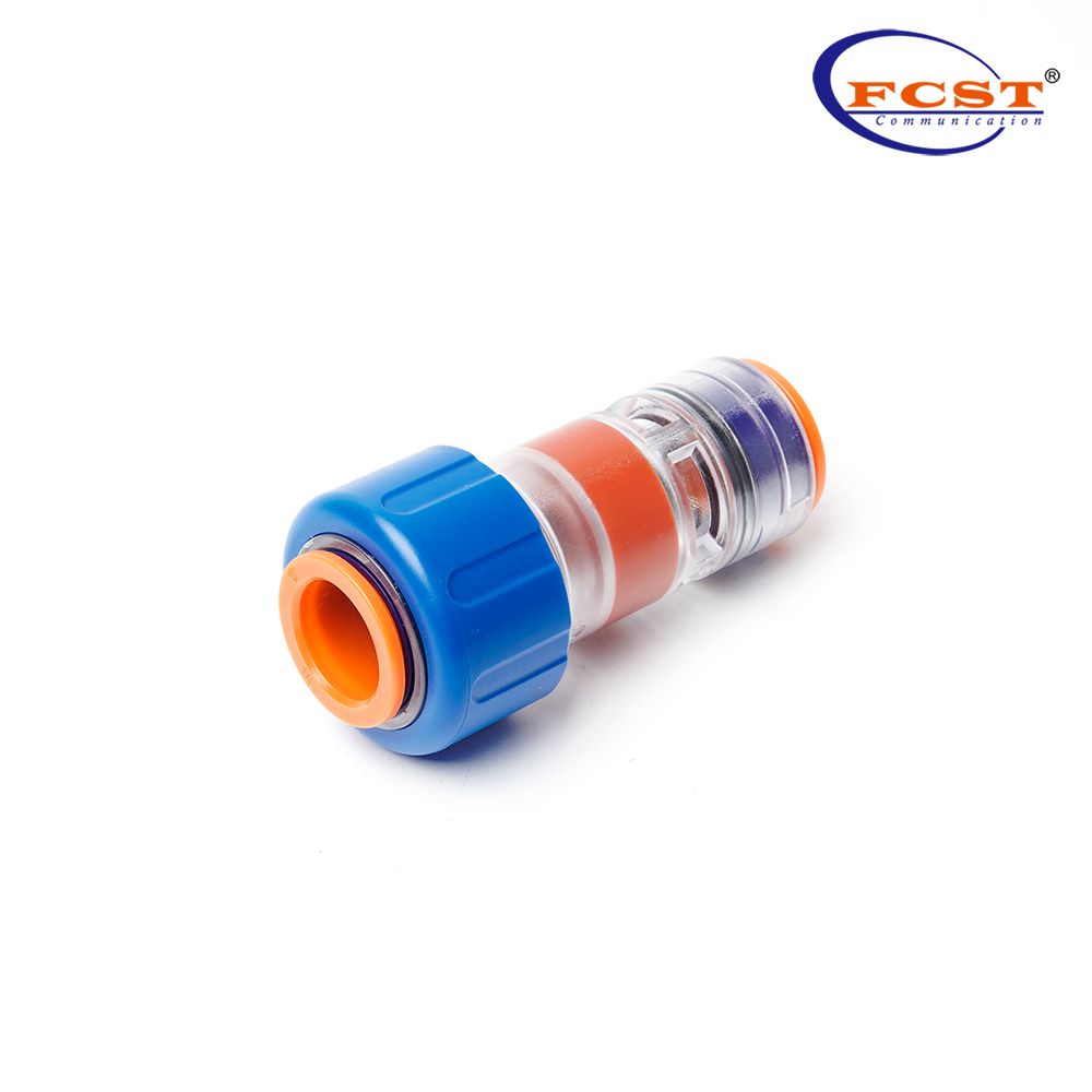 HDPE Push On Gas Water Block Micro Duct Connector For FTTH Buy Microduct Connector Fiber